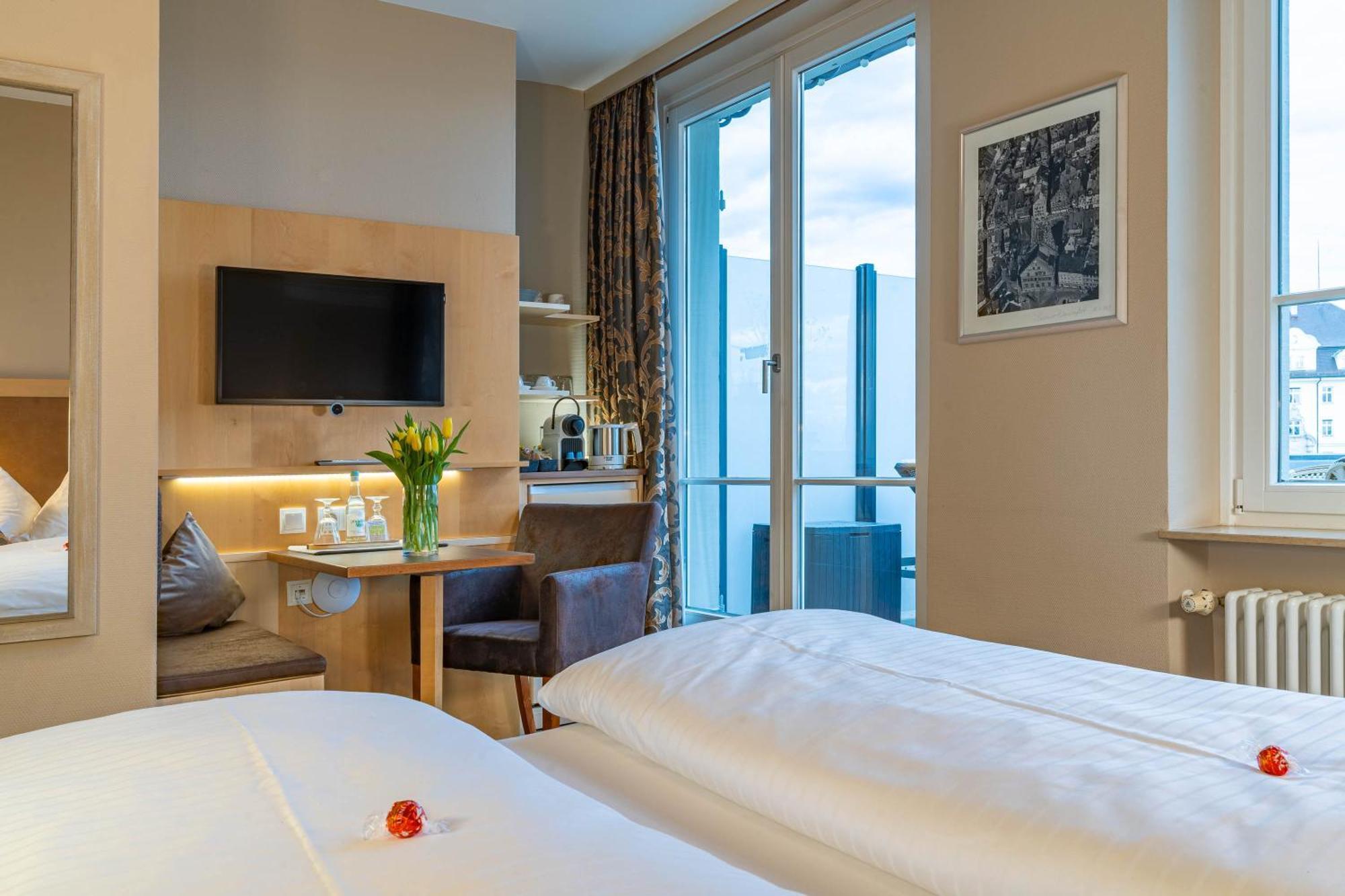 Apartment Hotel Schreier لينداو المظهر الخارجي الصورة